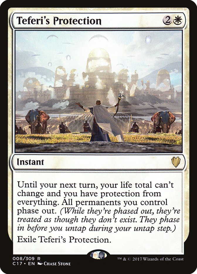 Teferi's Protection [Commander 2017] | L.A. Mood Comics and Games