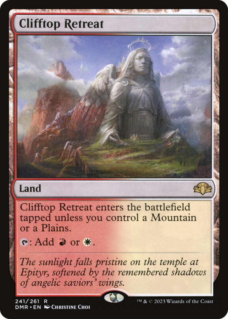 Clifftop Retreat [Dominaria Remastered] | L.A. Mood Comics and Games