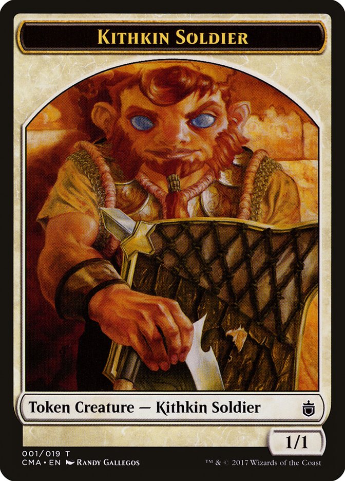 Kithkin Soldier Token [Commander Anthology Tokens] | L.A. Mood Comics and Games