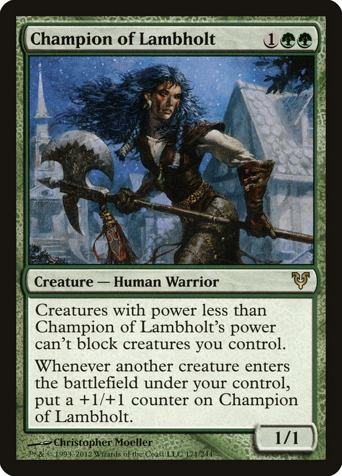 Champion of Lambholt [Avacyn Restored] | L.A. Mood Comics and Games
