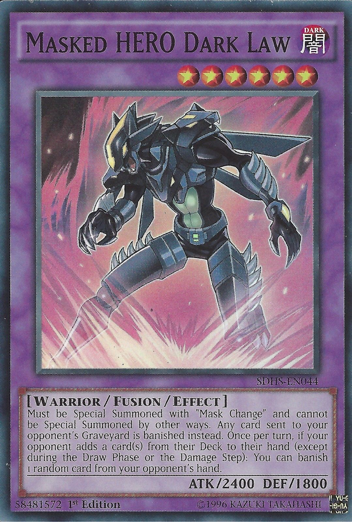 Masked Hero Dark Law [SDHS-EN044] Super Rare | L.A. Mood Comics and Games