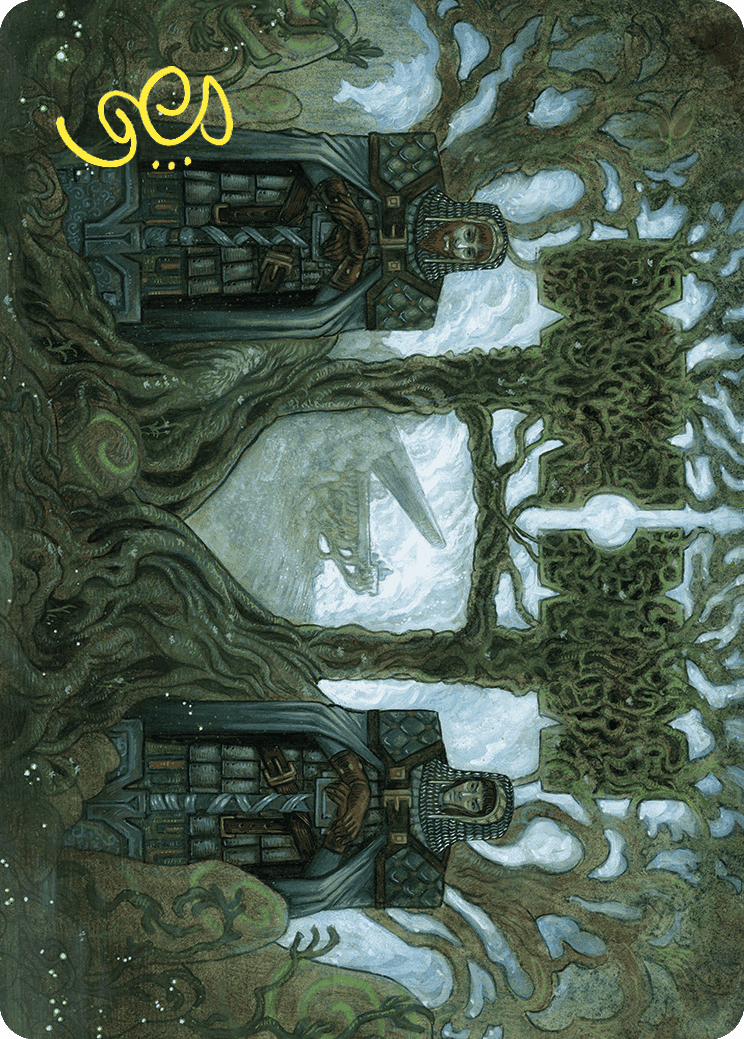Court of Garenbrig Art Card (Gold-Stamped Signature) [Wilds of Eldraine Art Series] | L.A. Mood Comics and Games