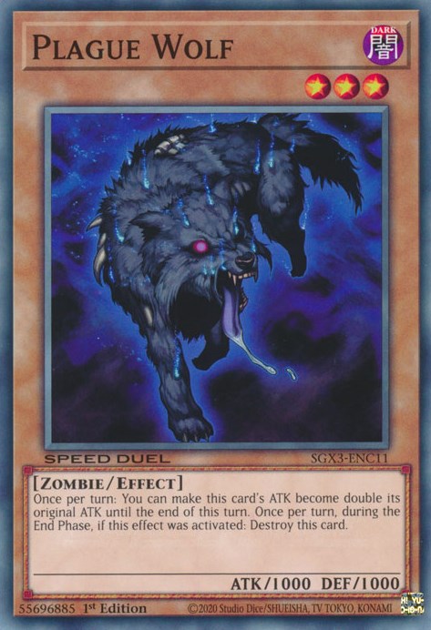 Plague Wolf [SGX3-ENC11] Common | L.A. Mood Comics and Games