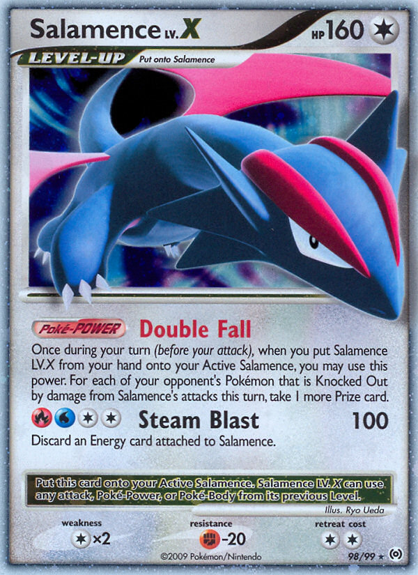 Salamence LV.X (98/99) [Platinum: Arceus] | L.A. Mood Comics and Games