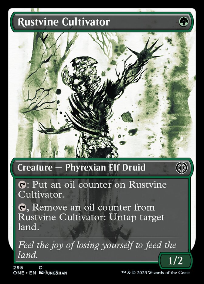 Rustvine Cultivator (Showcase Ichor) [Phyrexia: All Will Be One] | L.A. Mood Comics and Games