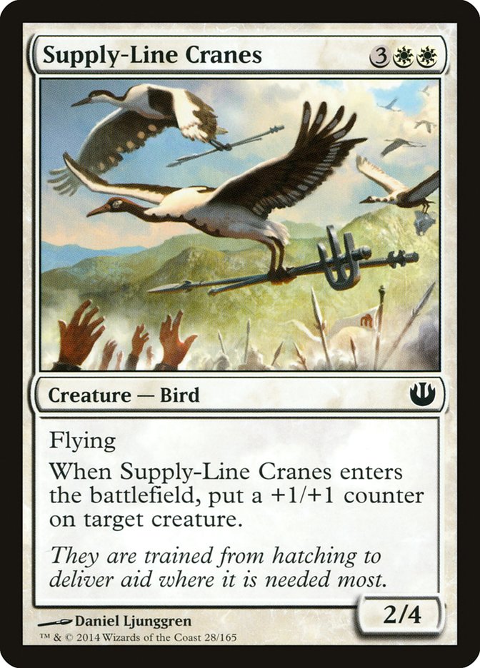 Supply-Line Cranes [Journey into Nyx] | L.A. Mood Comics and Games
