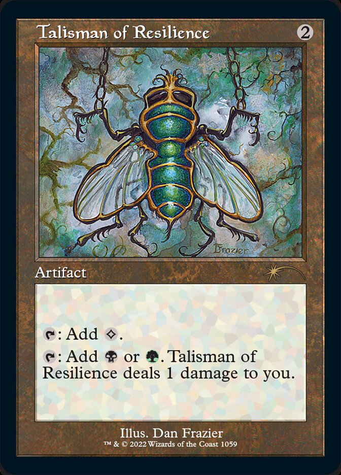 Talisman of Resilience (Foil Etched) [Secret Lair Drop Series] | L.A. Mood Comics and Games