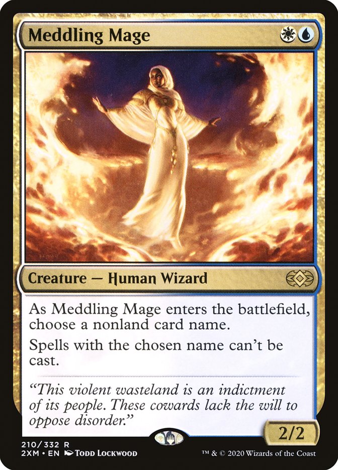 Meddling Mage [Double Masters] | L.A. Mood Comics and Games