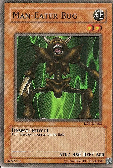 Man-Eater Bug [LOB-EN108] Super Rare | L.A. Mood Comics and Games