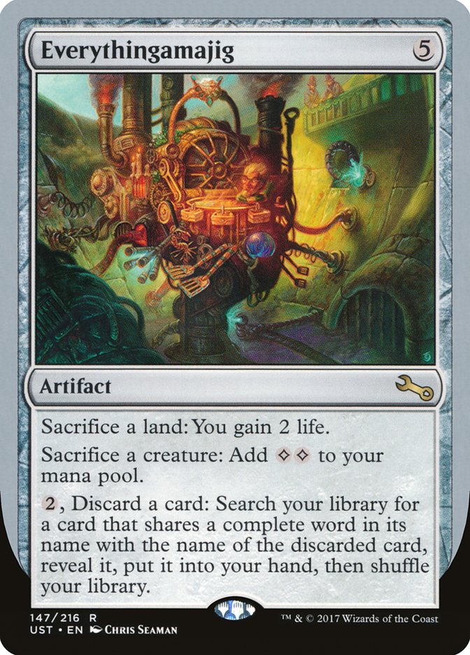 Everythingamajig ("Sacrifice a Land") [Unstable] | L.A. Mood Comics and Games