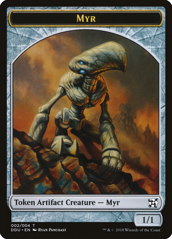 Myr Token [Duel Decks: Elves vs. Inventors Tokens] | L.A. Mood Comics and Games