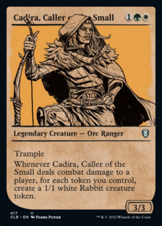 Cadira, Caller of the Small (Showcase) [Commander Legends: Battle for Baldur's Gate] | L.A. Mood Comics and Games
