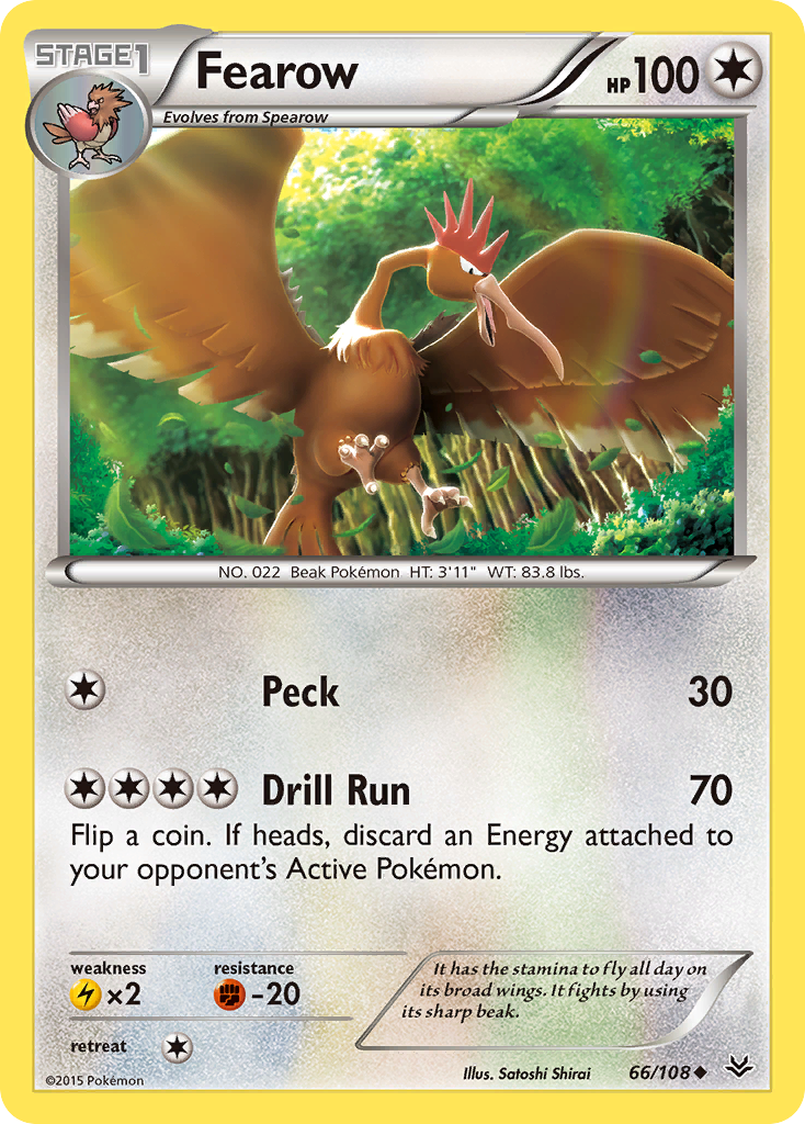 Fearow (66/108) [XY: Roaring Skies] | L.A. Mood Comics and Games