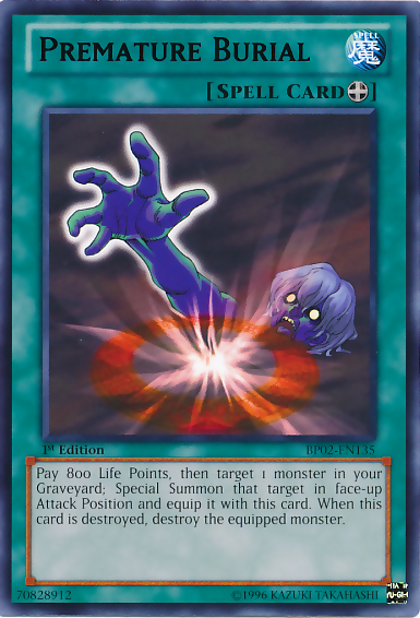 Premature Burial [BP02-EN135] Rare | L.A. Mood Comics and Games