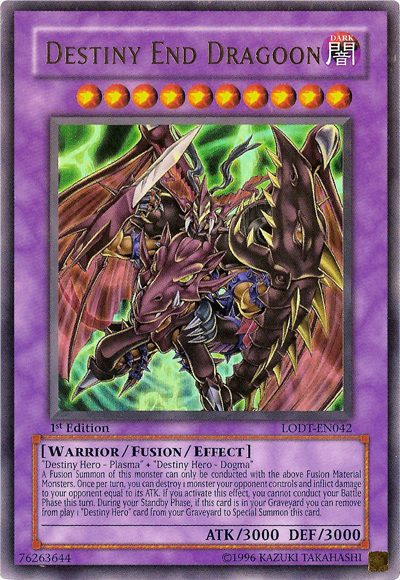 Destiny End Dragoon [LODT-EN042] Ultra Rare | L.A. Mood Comics and Games