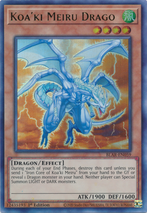 Koa'ki Meiru Drago [BLAR-EN059] Ultra Rare | L.A. Mood Comics and Games