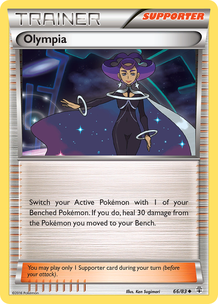 Olympia (66/83) [XY: Generations] | L.A. Mood Comics and Games