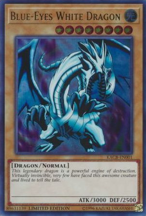 Blue-Eyes White Dragon (Oversized) [KACB-EN001] Promo | L.A. Mood Comics and Games
