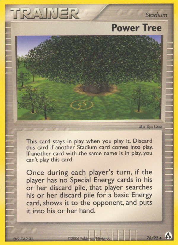 Power Tree (76/92) [EX: Legend Maker] | L.A. Mood Comics and Games