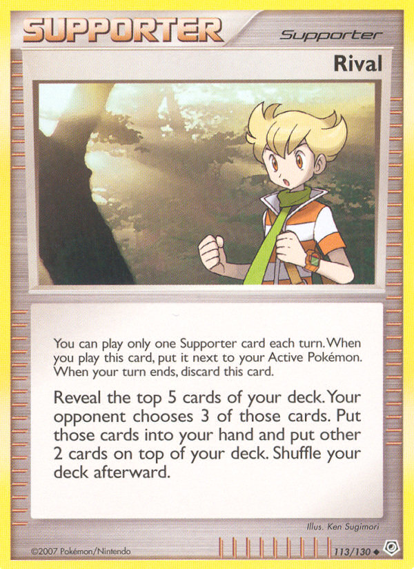 Rival (113/130) [Diamond & Pearl: Base Set] | L.A. Mood Comics and Games