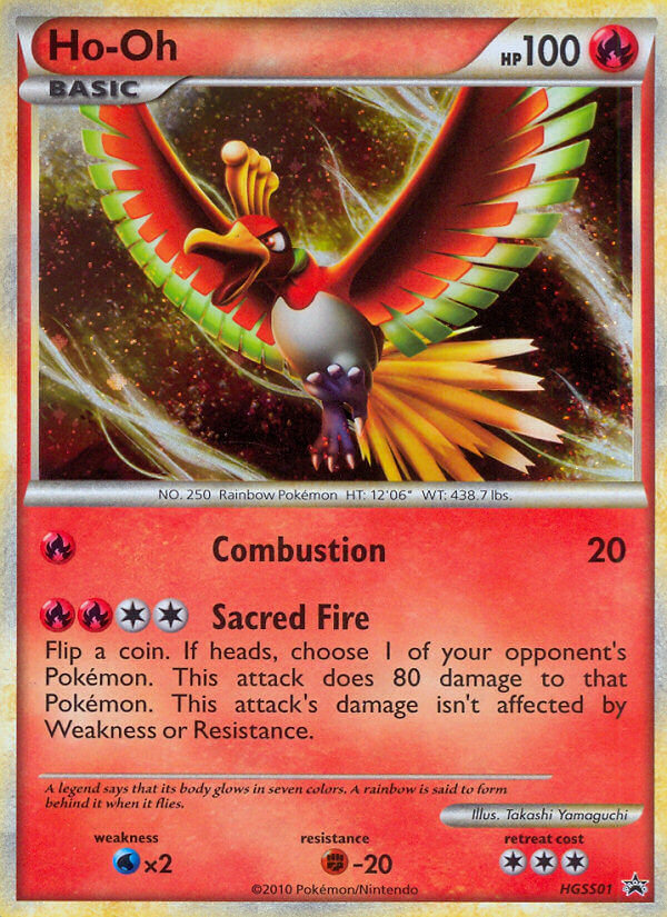 Ho-Oh (HGSS01) [HeartGold & SoulSilver: Black Star Promos] | L.A. Mood Comics and Games