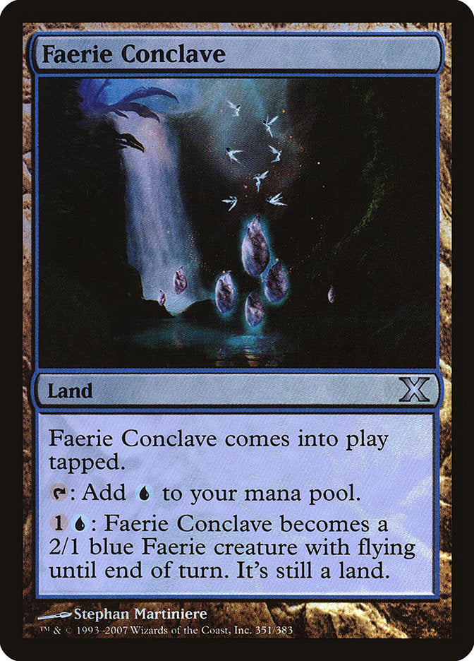 Faerie Conclave (Premium Foil) [Tenth Edition] | L.A. Mood Comics and Games