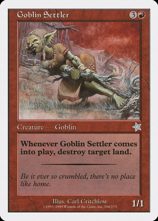 Goblin Settler [Starter 1999] | L.A. Mood Comics and Games