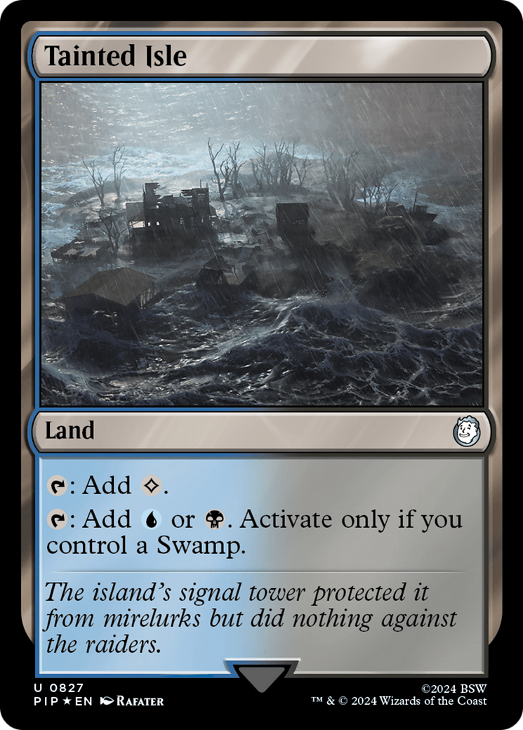 Tainted Isle (Surge Foil) [Fallout] | L.A. Mood Comics and Games