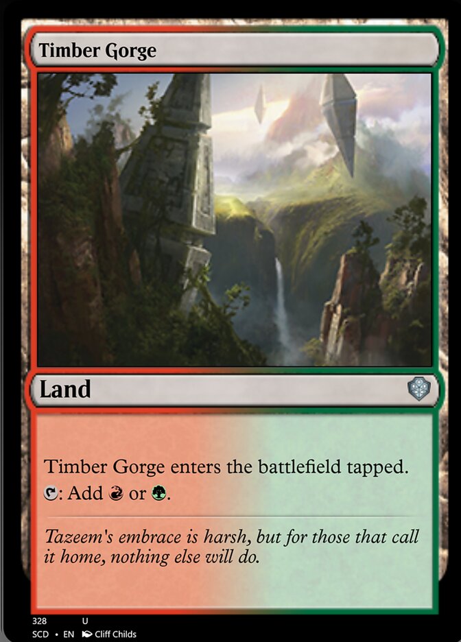 Timber Gorge [Starter Commander Decks] | L.A. Mood Comics and Games
