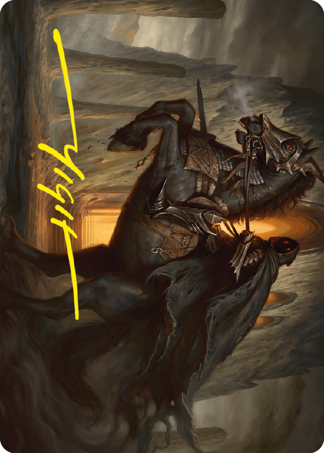 Nazgul Art Card (Gold-Stamped Signature) [The Lord of the Rings: Tales of Middle-earth Art Series] | L.A. Mood Comics and Games