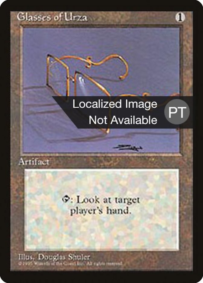 Glasses of Urza [Fourth Edition (Foreign Black Border)] | L.A. Mood Comics and Games