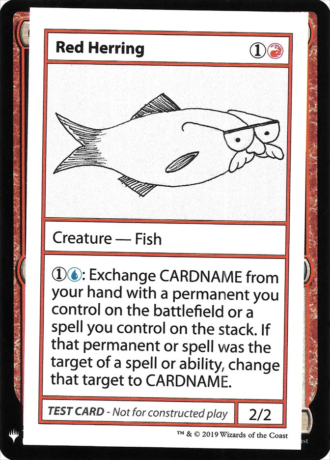 Red Herring [Mystery Booster Playtest Cards] | L.A. Mood Comics and Games