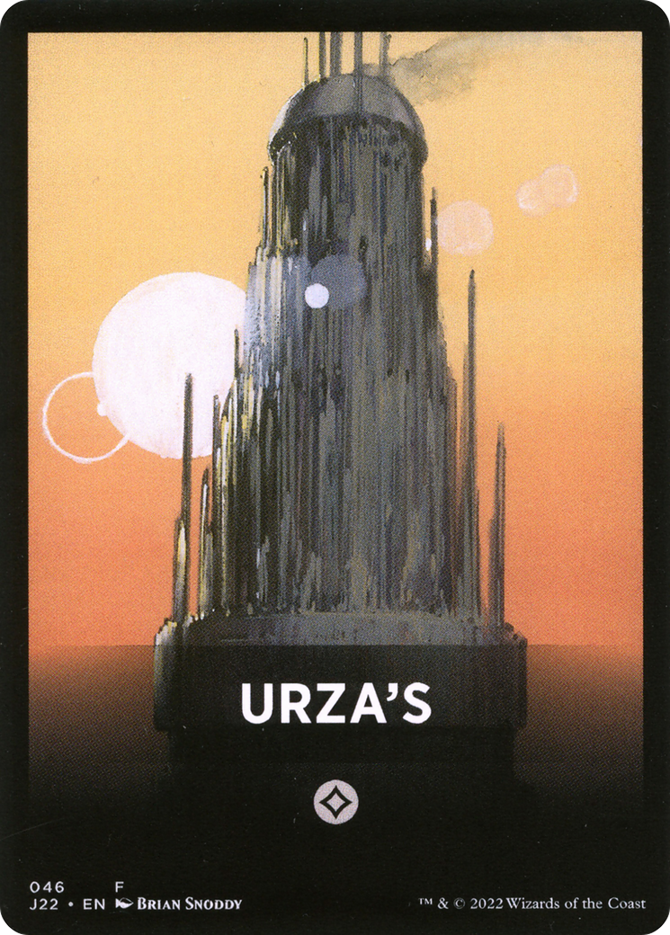 Urza's Theme Card [Jumpstart 2022 Front Cards] | L.A. Mood Comics and Games