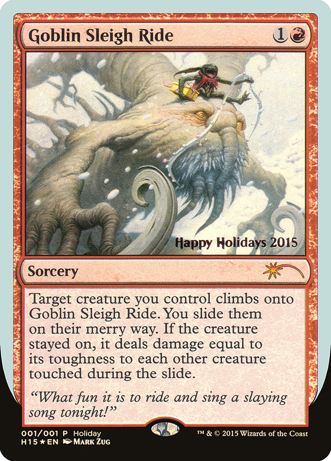 Goblin Sleigh Ride [Happy Holidays] | L.A. Mood Comics and Games