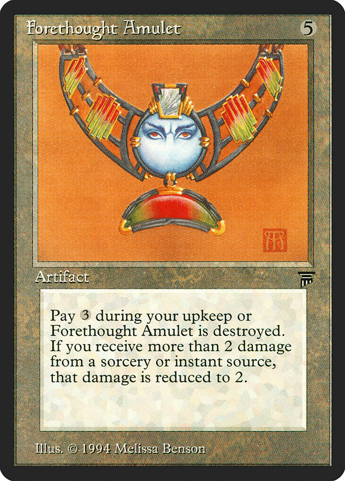 Forethought Amulet [Legends] | L.A. Mood Comics and Games