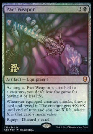 Pact Weapon [Commander Legends: Battle for Baldur's Gate Prerelease Promos] | L.A. Mood Comics and Games