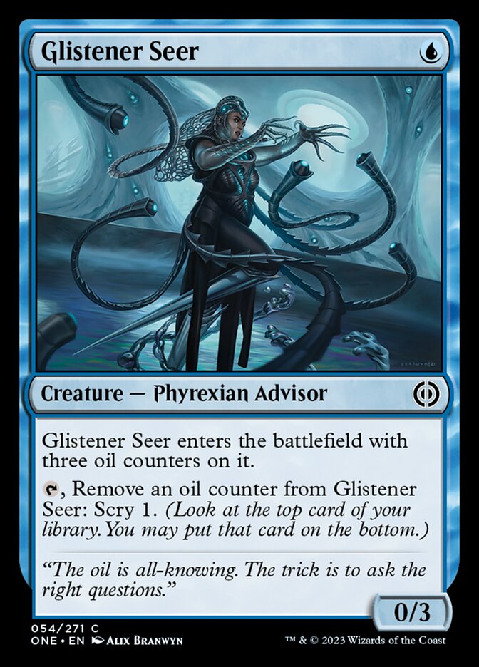 Glistener Seer [Phyrexia: All Will Be One] | L.A. Mood Comics and Games