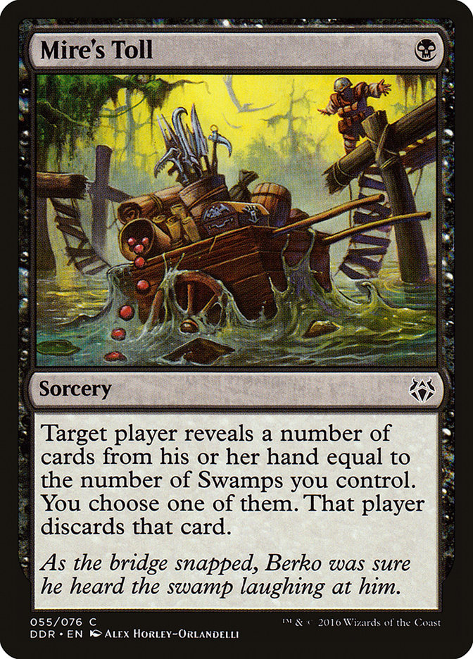 Mire's Toll [Duel Decks: Nissa vs. Ob Nixilis] | L.A. Mood Comics and Games