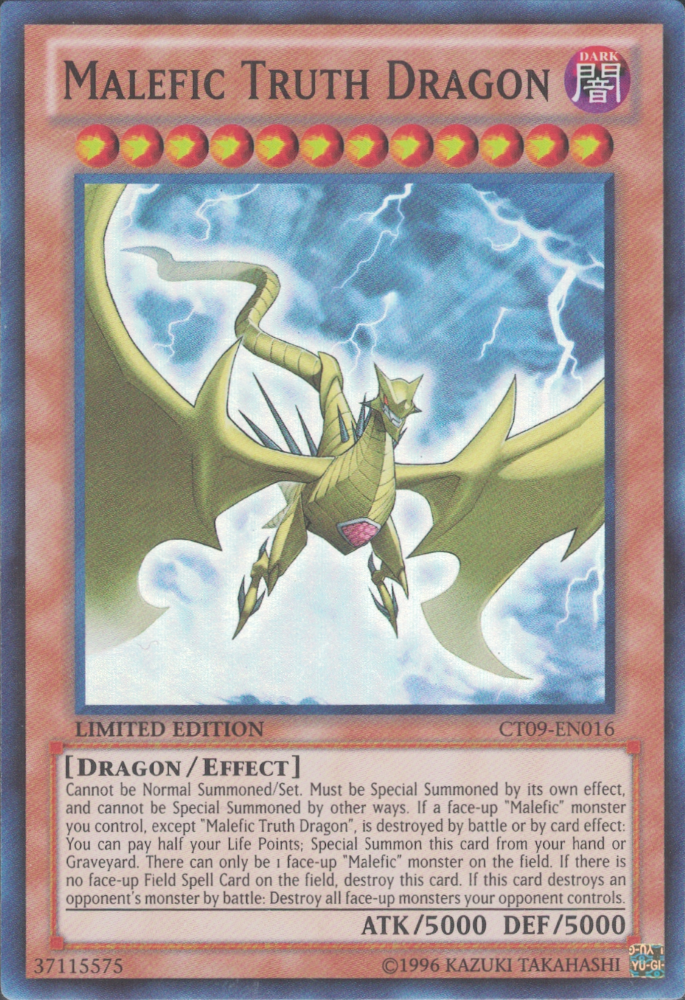 Malefic Truth Dragon [CT09-EN016] Super Rare | L.A. Mood Comics and Games