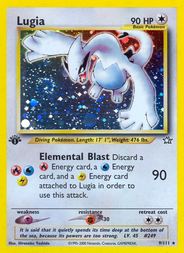 Lugia (9/111) [Neo Genesis 1st Edition] | L.A. Mood Comics and Games