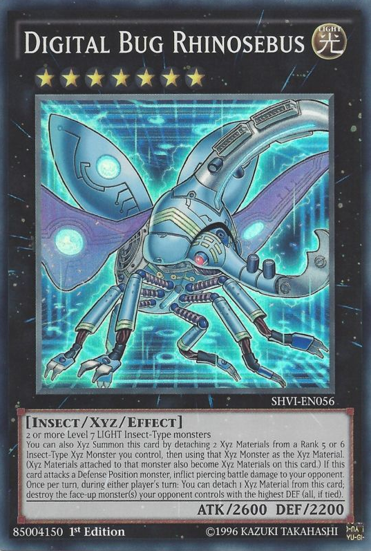 Digital Bug Rhinosebus [SHVI-EN056] Super Rare | L.A. Mood Comics and Games