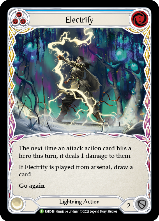 Electrify [FAB048] (Promo)  Rainbow Foil | L.A. Mood Comics and Games