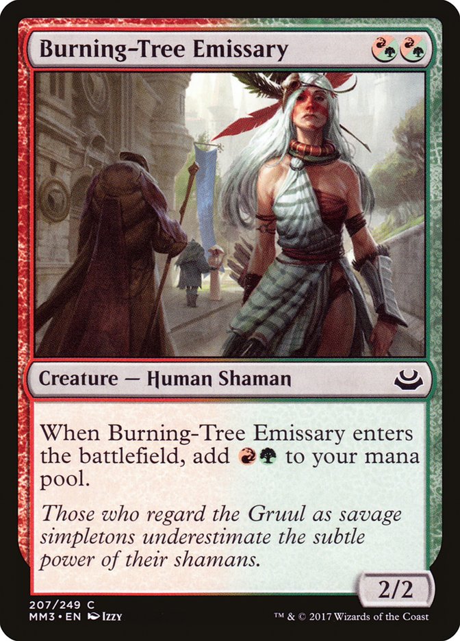 Burning-Tree Emissary [Modern Masters 2017] | L.A. Mood Comics and Games