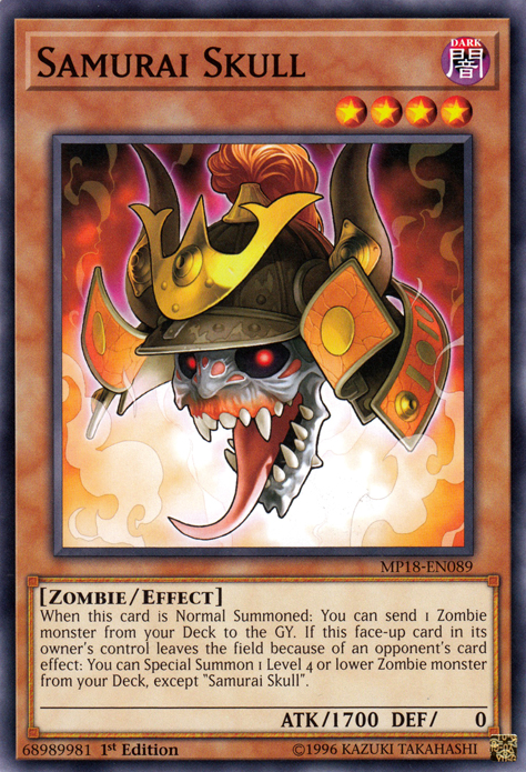 Samurai Skull [MP18-EN089] Common | L.A. Mood Comics and Games