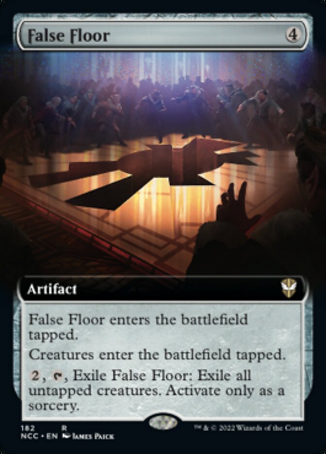 False Floor (Extended Art) [Streets of New Capenna Commander] | L.A. Mood Comics and Games