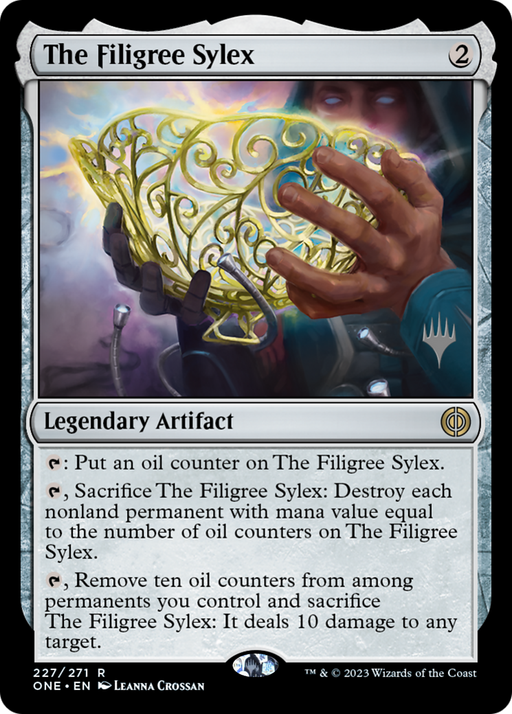 The Filigree Sylex (Promo Pack) [Phyrexia: All Will Be One Promos] | L.A. Mood Comics and Games