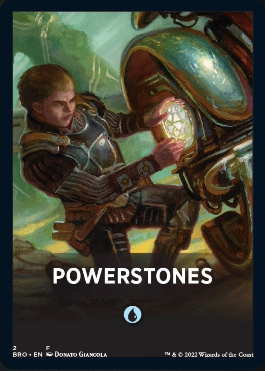 Powerstones Theme Card [The Brothers' War Tokens] | L.A. Mood Comics and Games