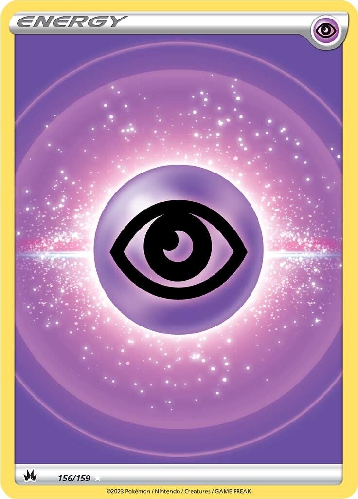 Psychic Energy (156/159) (Texture Full Art) [Sword & Shield: Crown Zenith] | L.A. Mood Comics and Games