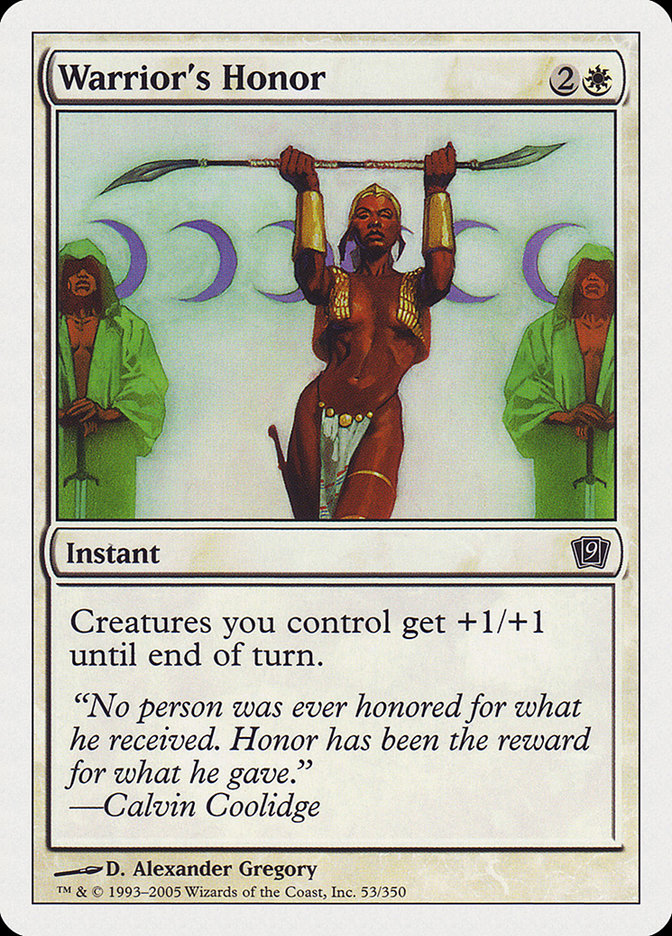 Warrior's Honor [Ninth Edition] | L.A. Mood Comics and Games