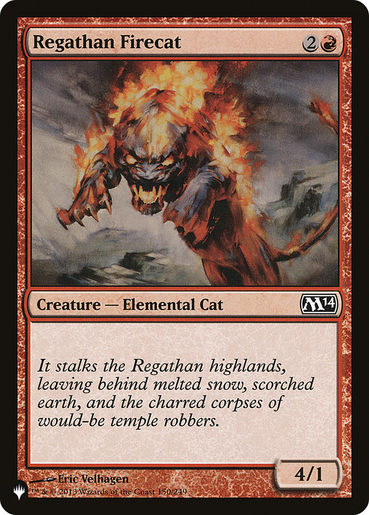 Regathan Firecat [The List] | L.A. Mood Comics and Games
